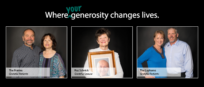 Your Generosity Changes Lives